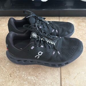 On Cloud Cloud Surfer Black Women’s Sneakers